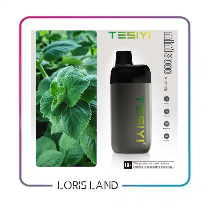 پاد یکبار مصرف نعنا یخ تی سی 8 هزار پاف